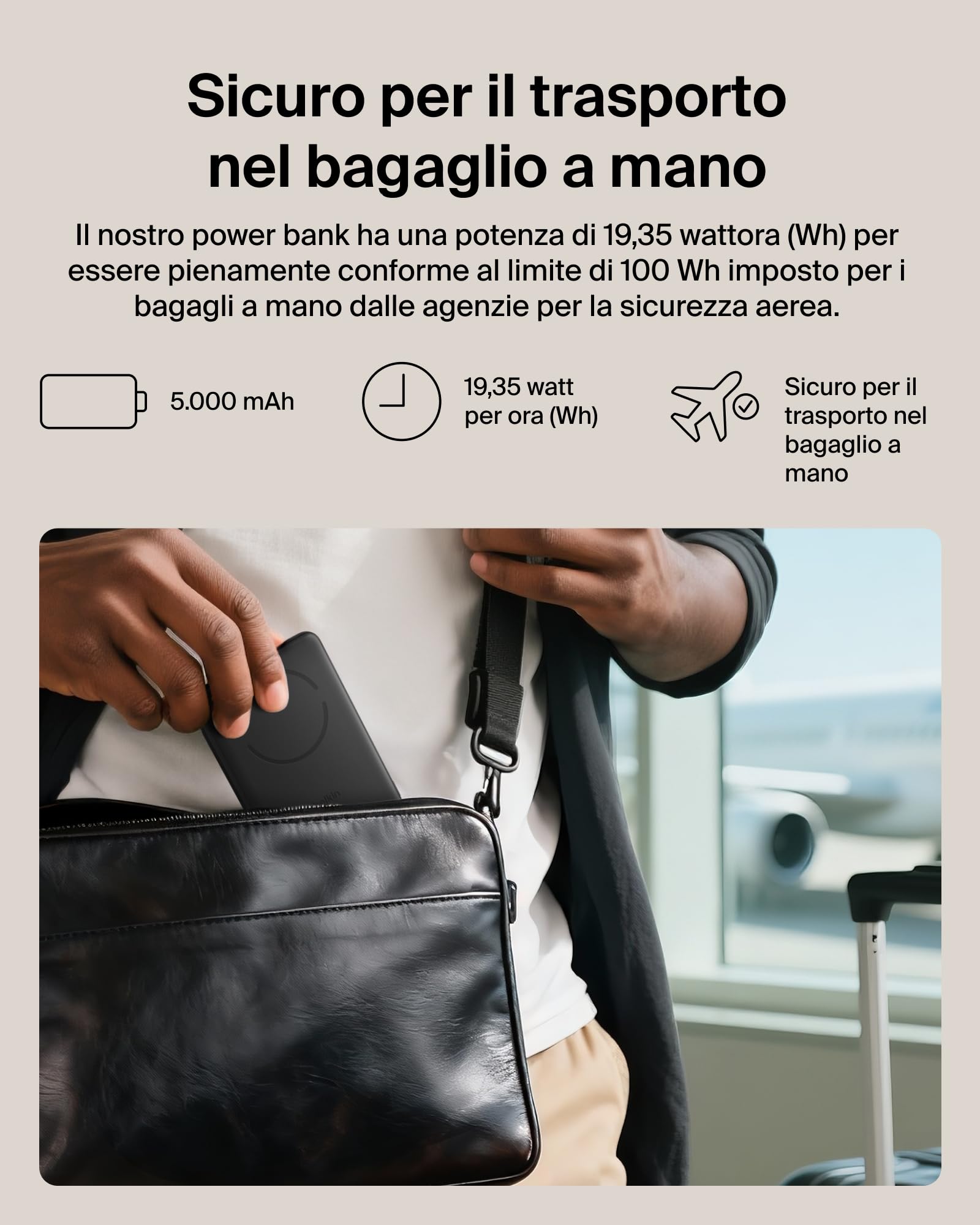belkin-boostcharge-power-bank-magnetico-5000-mah-qi2-15w-con-supporto-estraibile image 5