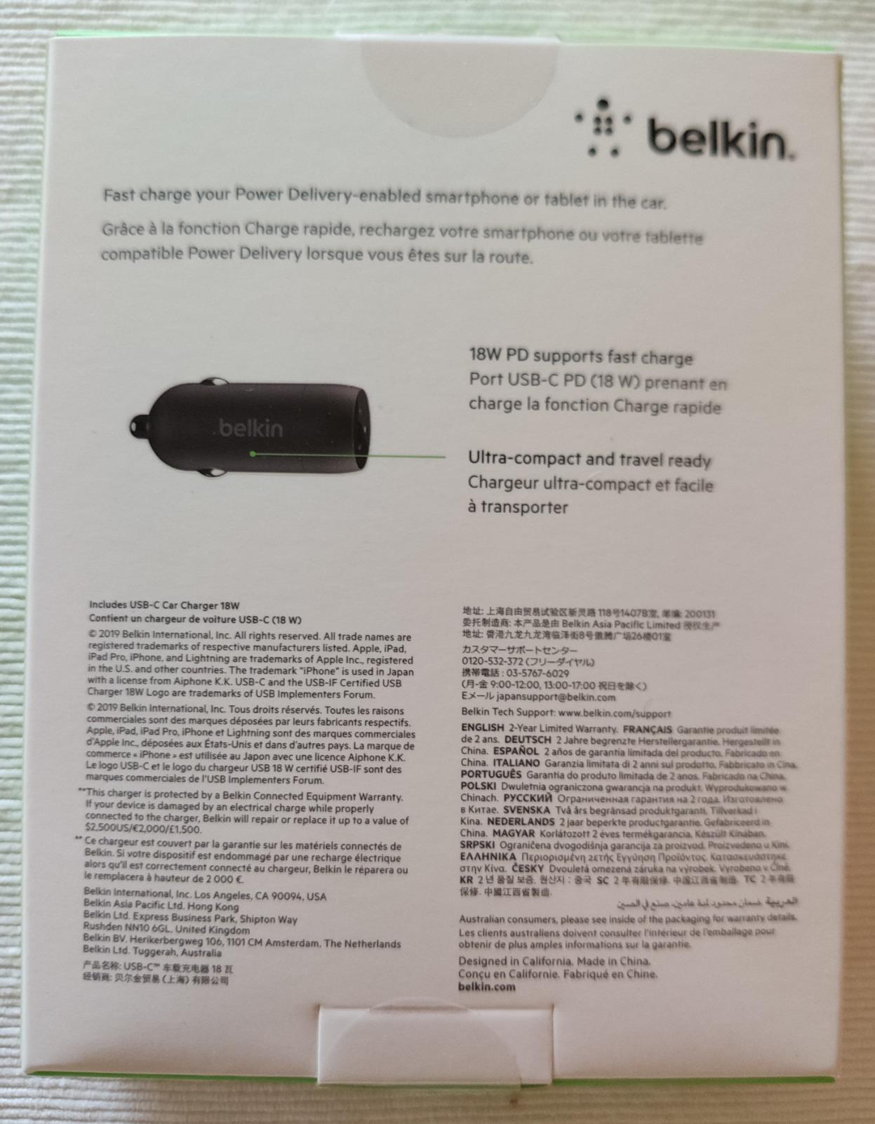 Come sempre Belkin