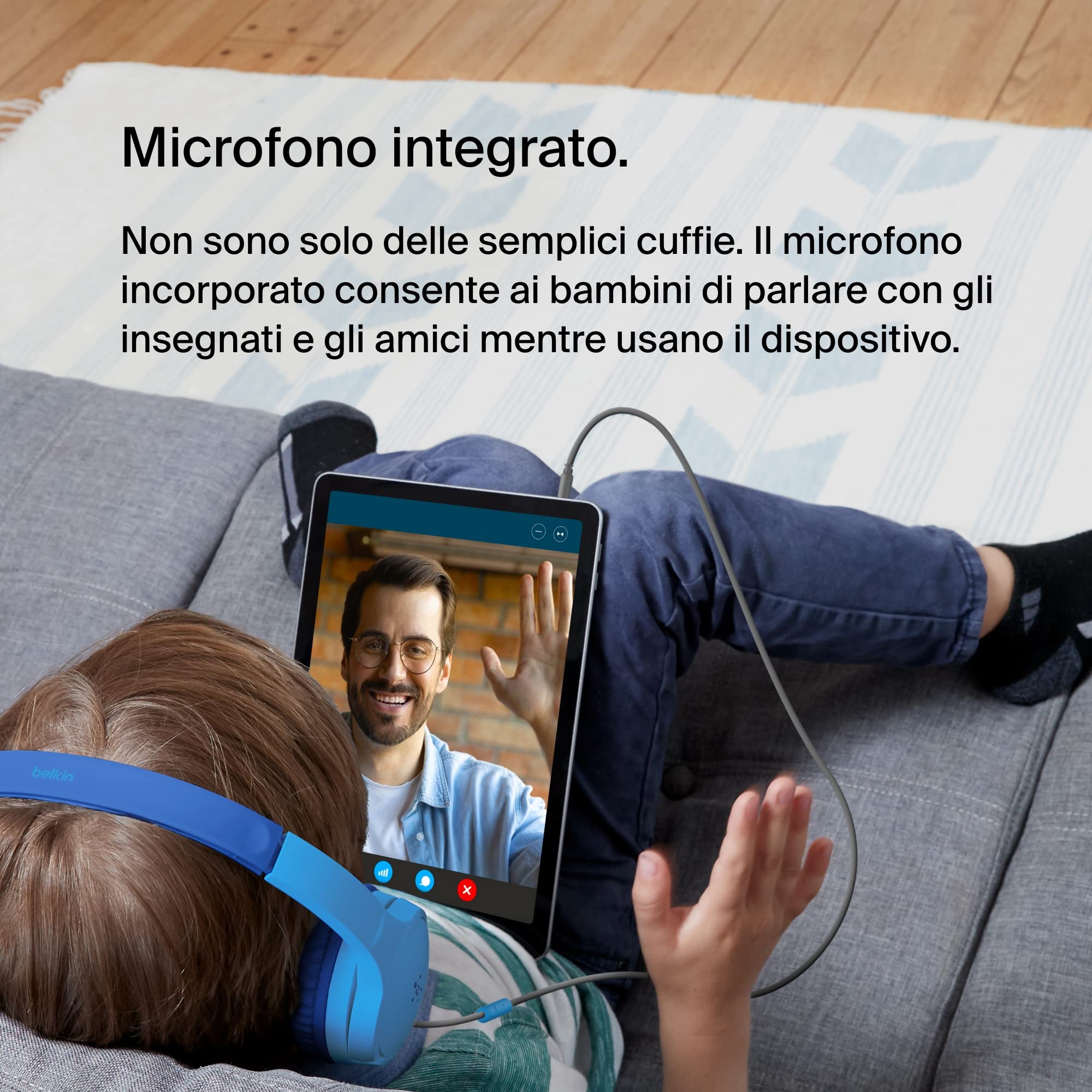 belkin-soundform-mini-cuffie-on-ear-con-filo-per-bambini-limite-volume-85-db-mic image 4
