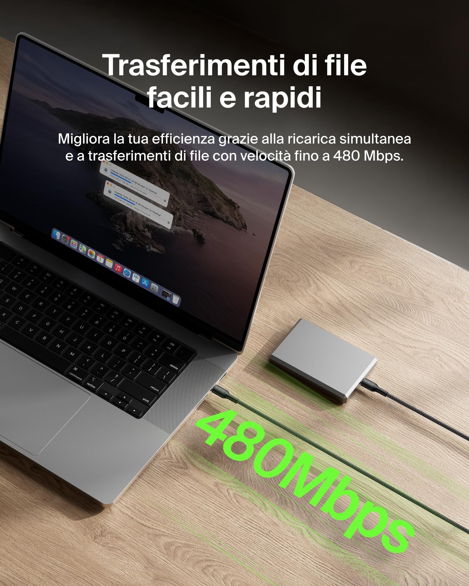 belkin-boostcharge-cavo-usb-c-a-micro-usb-da-1-m-ecosostenibile-intrecciato-con- image 6