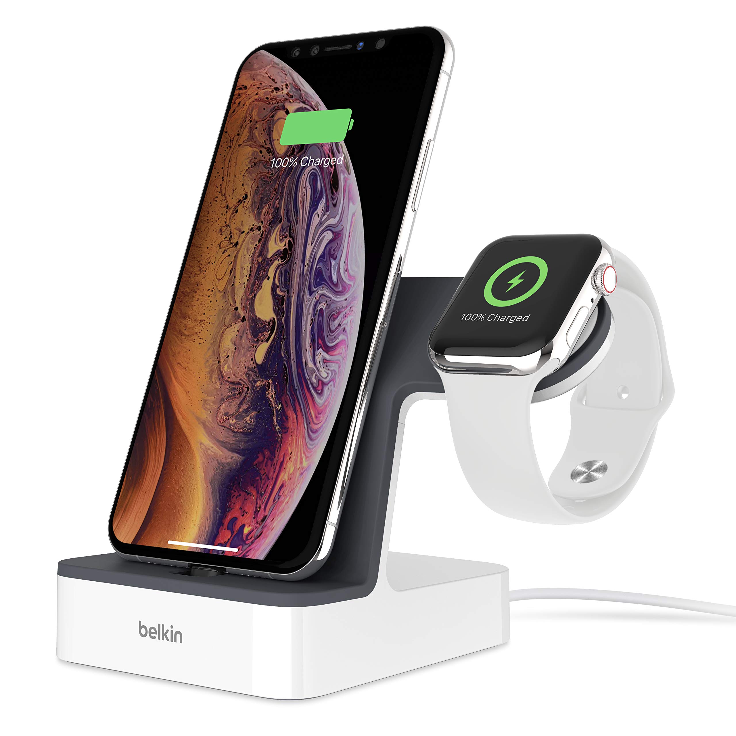 belkin-powerhouse-dock-di-ricarica-2-in-1-per-apple-watch-e-iphone-con-lightning image 7