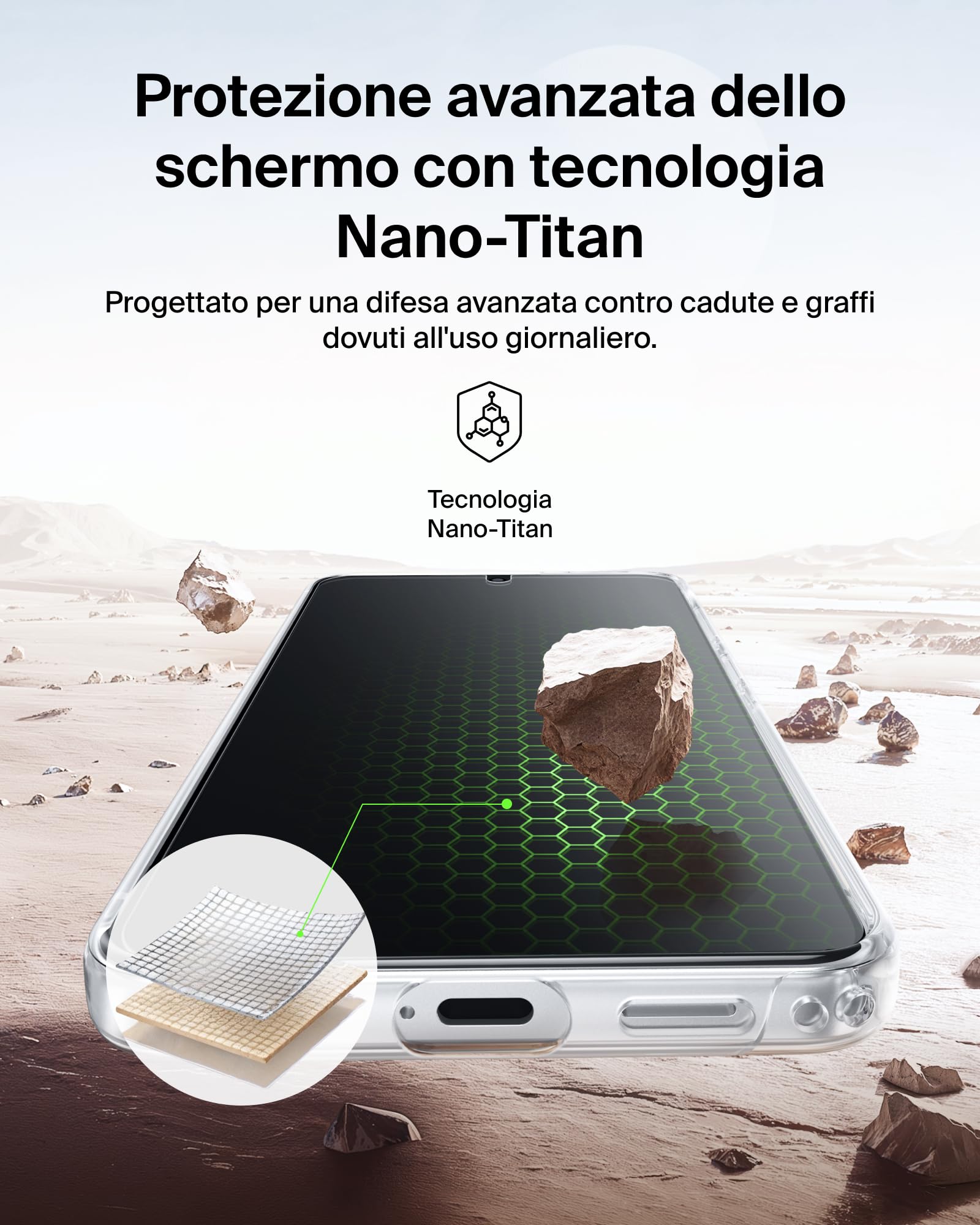 belkin-screenforce-titan-kit-protezione-360-per-samsung-galaxy-s26-cover-sheerfo image 5
