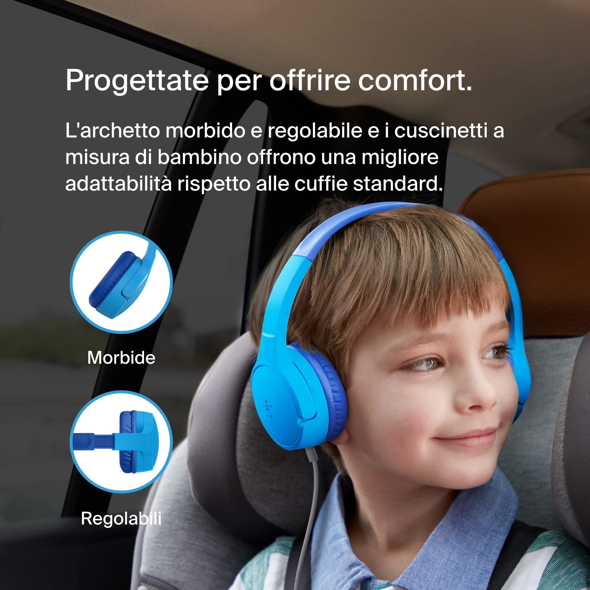 belkin-soundform-mini-cuffie-on-ear-con-filo-per-bambini-limite-volume-85-db-mic image 5