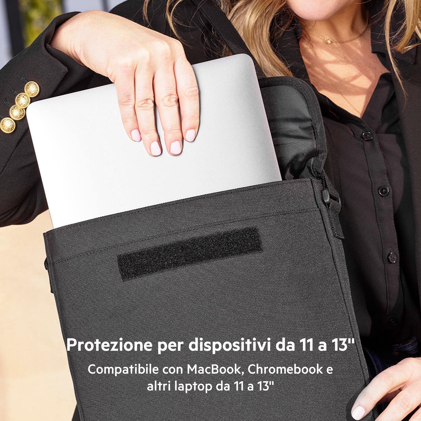 belkin-eda001-custodia-con-tracolla-per-laptop-tablet-e-chromebook-11-13-pollici image 4