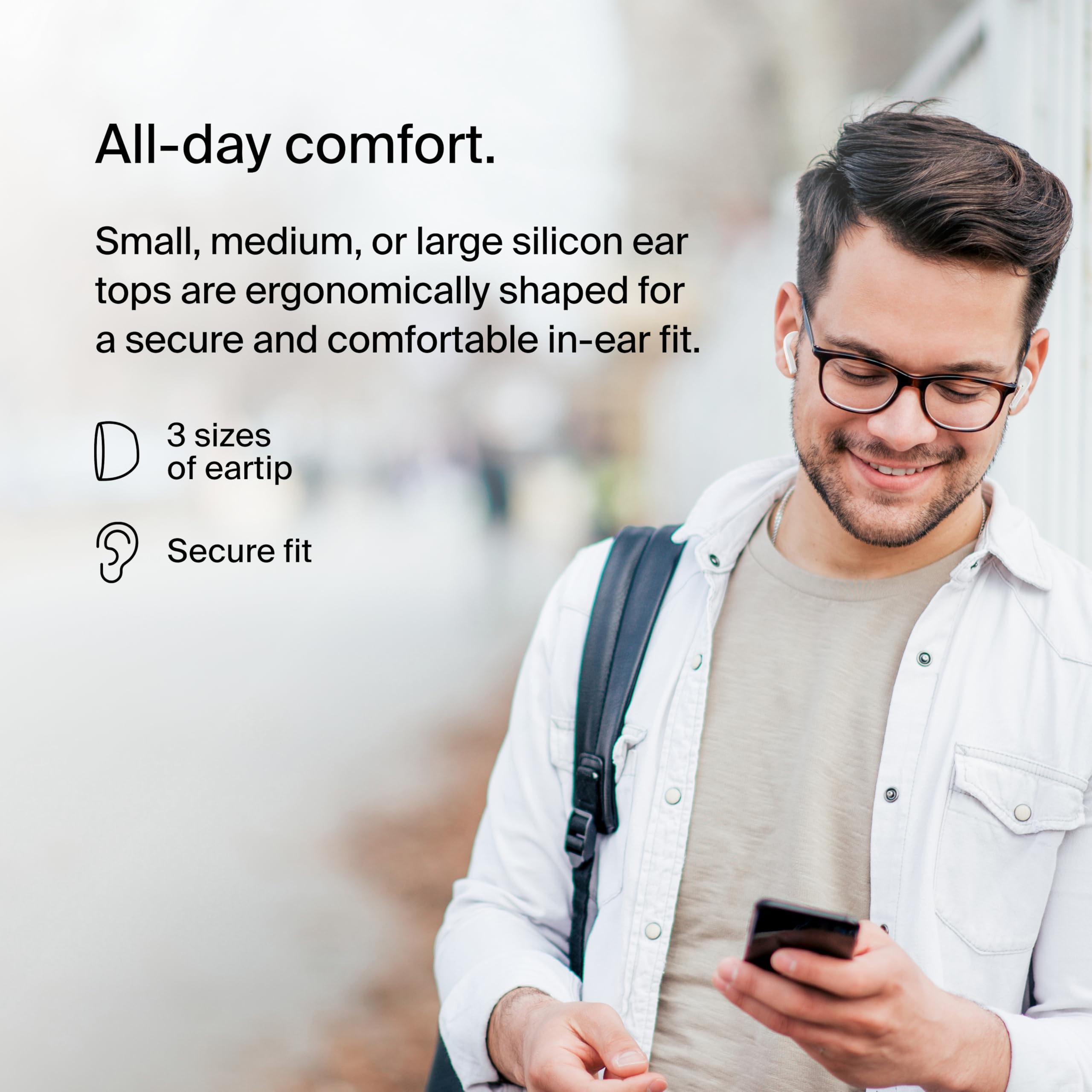 belkin-soundform-motion-cuffie-true-wireless-bluetooth-5-2-con-enc-cancellazione image 6
