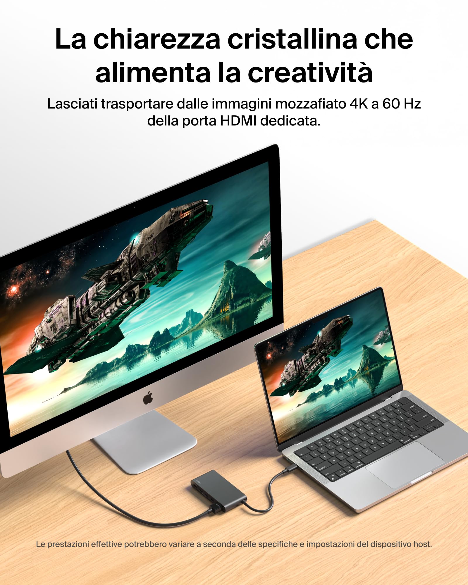 belkin-hub-usb-c-5-porte-con-hdmi-4k-60hz-power-delivery-100w-dati-10gbps-dockin image 4