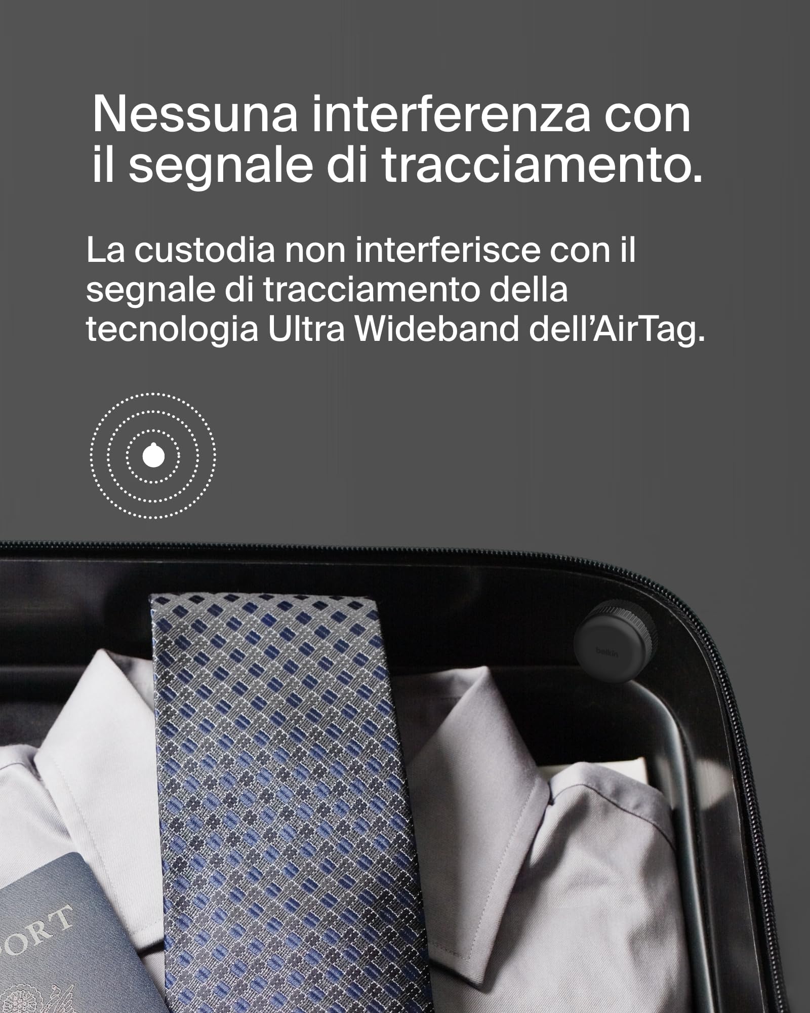belkin-secure-holder-impermeabile-ipx8-con-adesivo-3m-vhb-per-apple-airtag-custo image 5