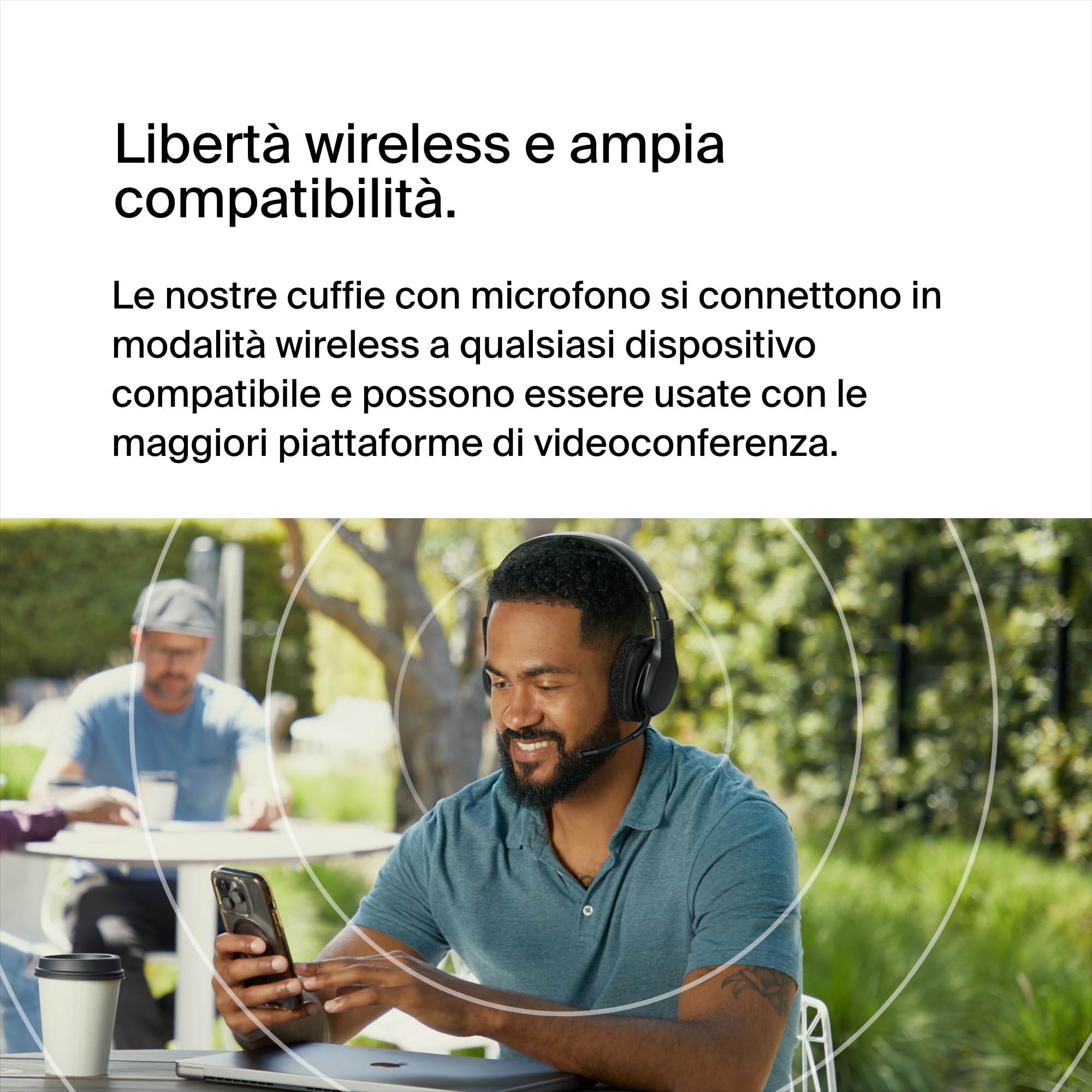 belkin-soundform-adapt-cuffie-over-ear-bluetooth-con-microfono-a-braccio-multipo image 4