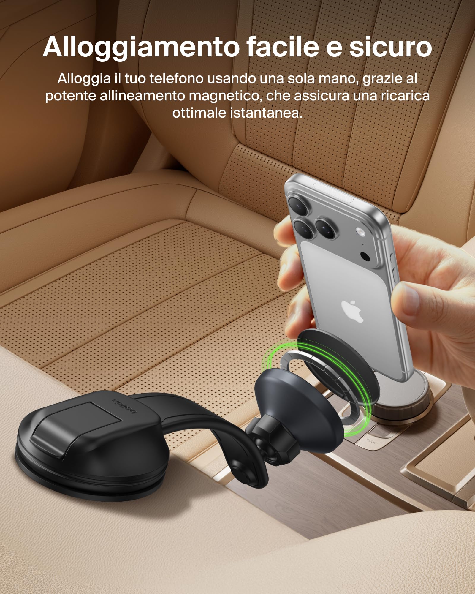 belkin-caricatore-da-auto-wireless-qi2-con-supporto-magnetico-per-bocchette-e-cr image 3