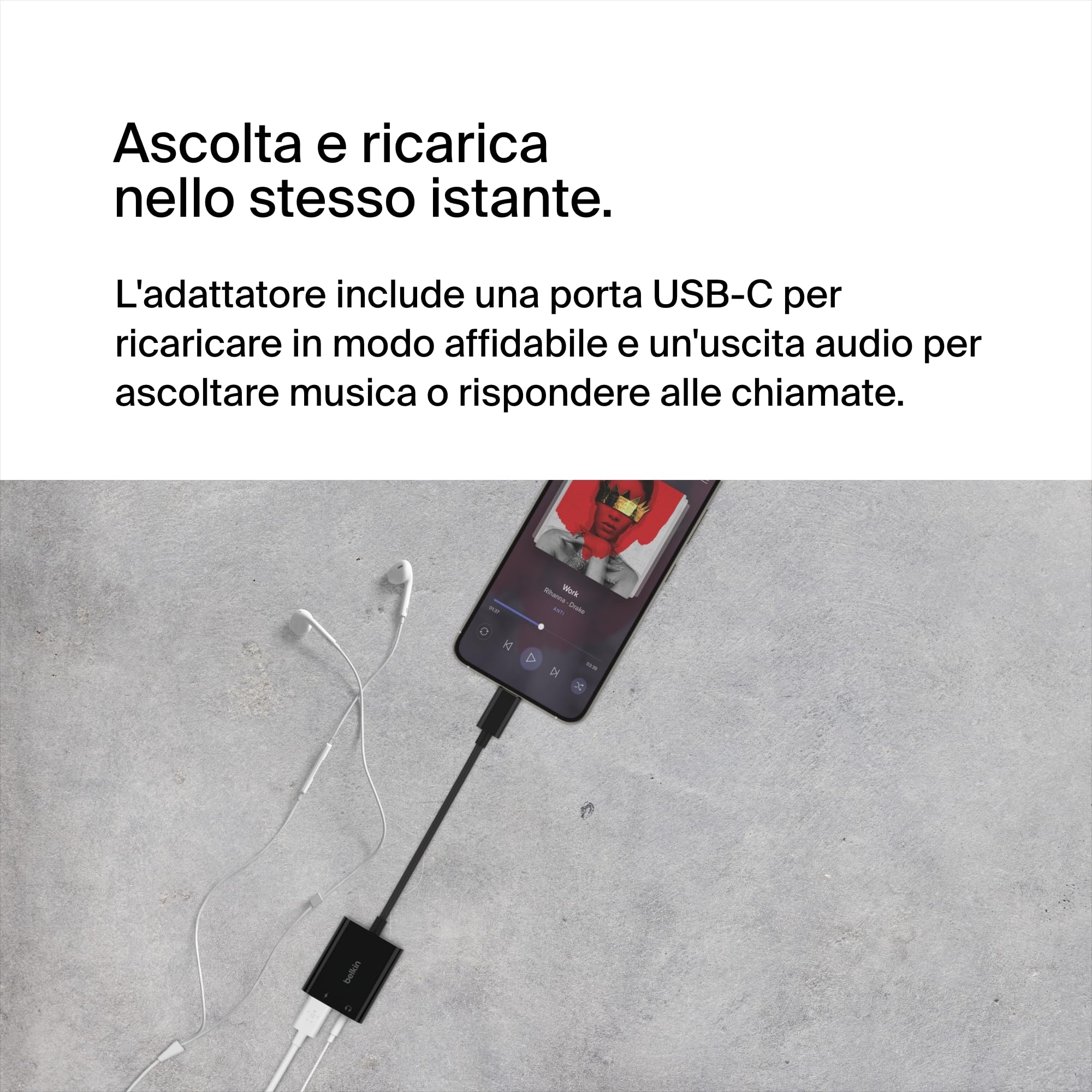 belkin-rockstar-adattatore-audio-3-5-mm-ricarica-usb-c-compatibile-con-ipad-pro- image 2