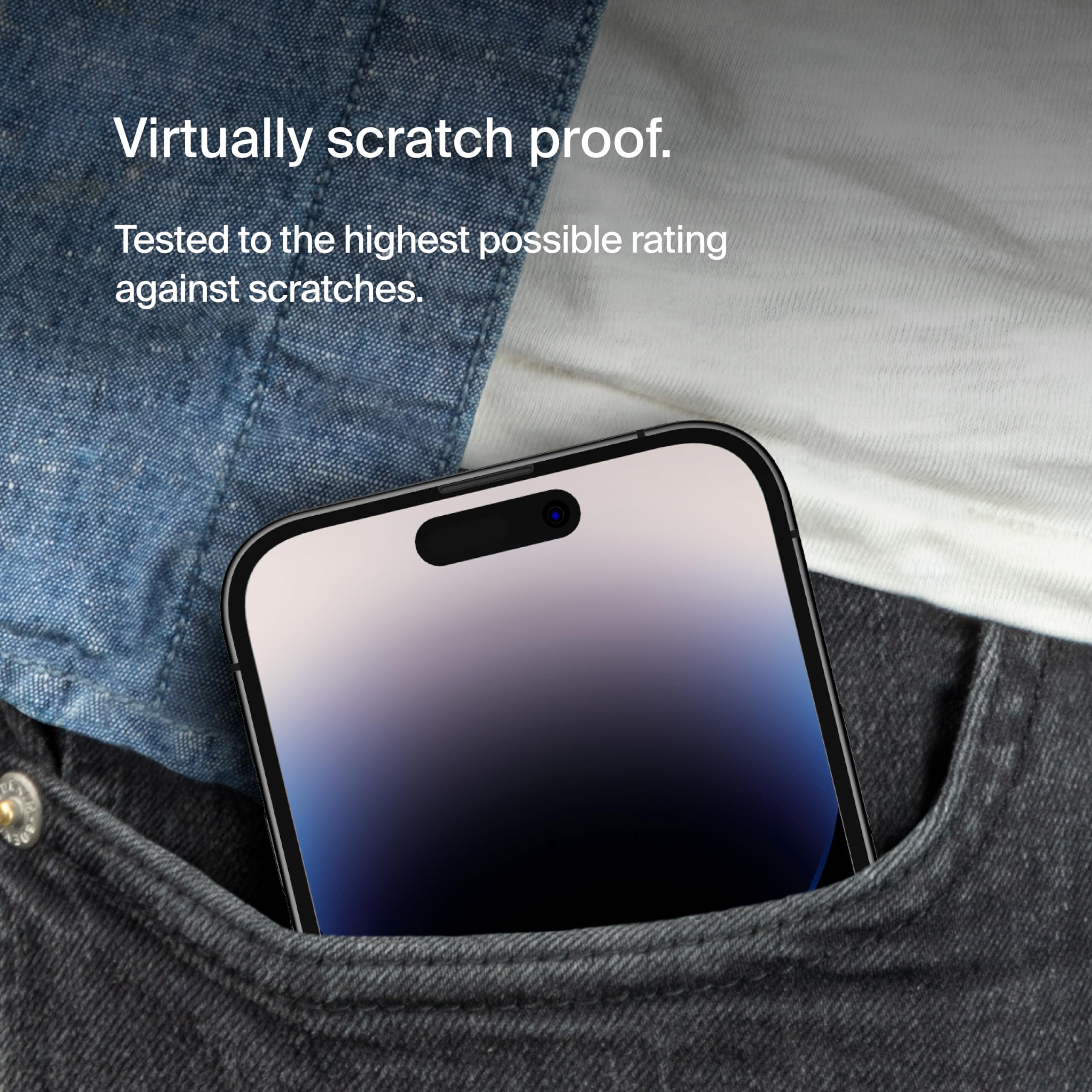 belkin-temperedglass-privacy-pellicola-privacy-in-vetro-temperato-per-iphone-14- image 2