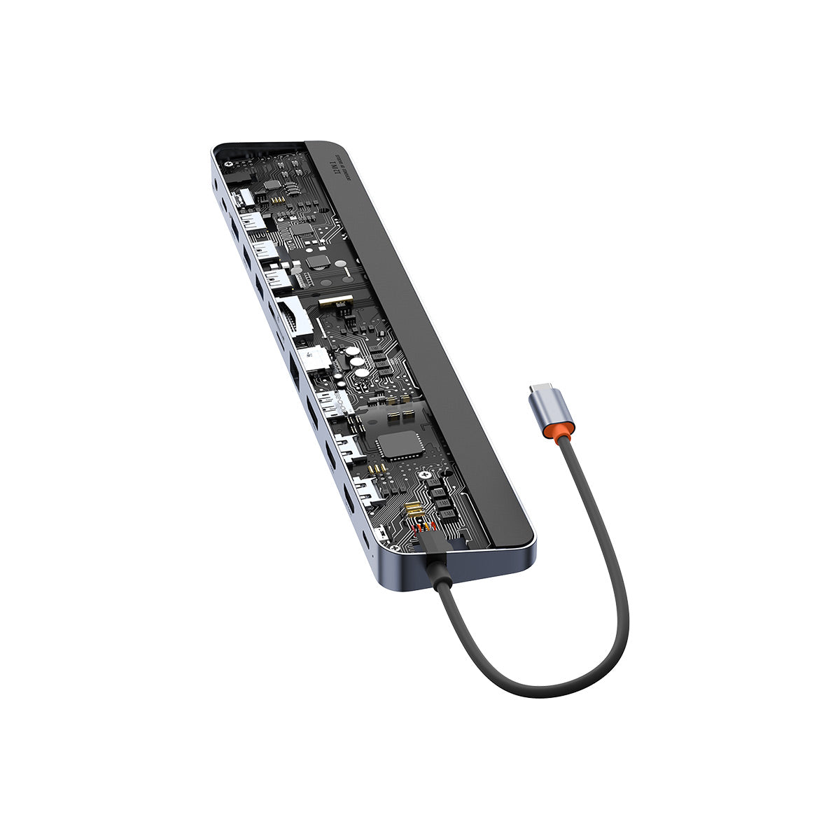 baseus-12-in-1-laptop-usb-c-hub-dock-con-triple-display-pd-100w-e-12-porte-per-n image 5