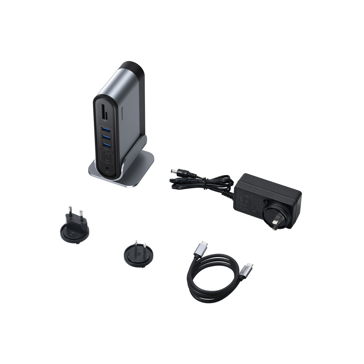 baseus-16-in-1-docking-station-usb-c-quad-display-per-4-monitor-con-multiporte image 8