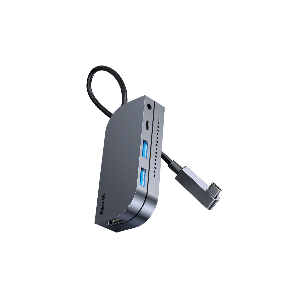 baseus-6-in-1-usb-c-hub-per-ipad-pro-air-con-hdmi-4k-usb-3-0-lettore-sd-tf-pd-e- image 3