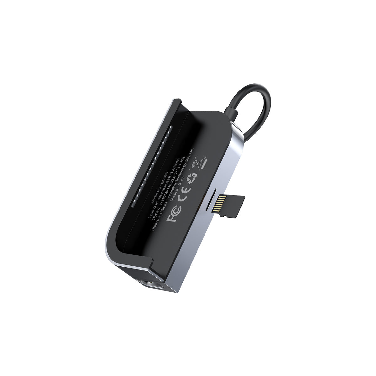 baseus-6-in-1-usb-c-hub-per-ipad-pro-air-con-hdmi-4k-usb-3-0-lettore-sd-tf-pd-e- image 4