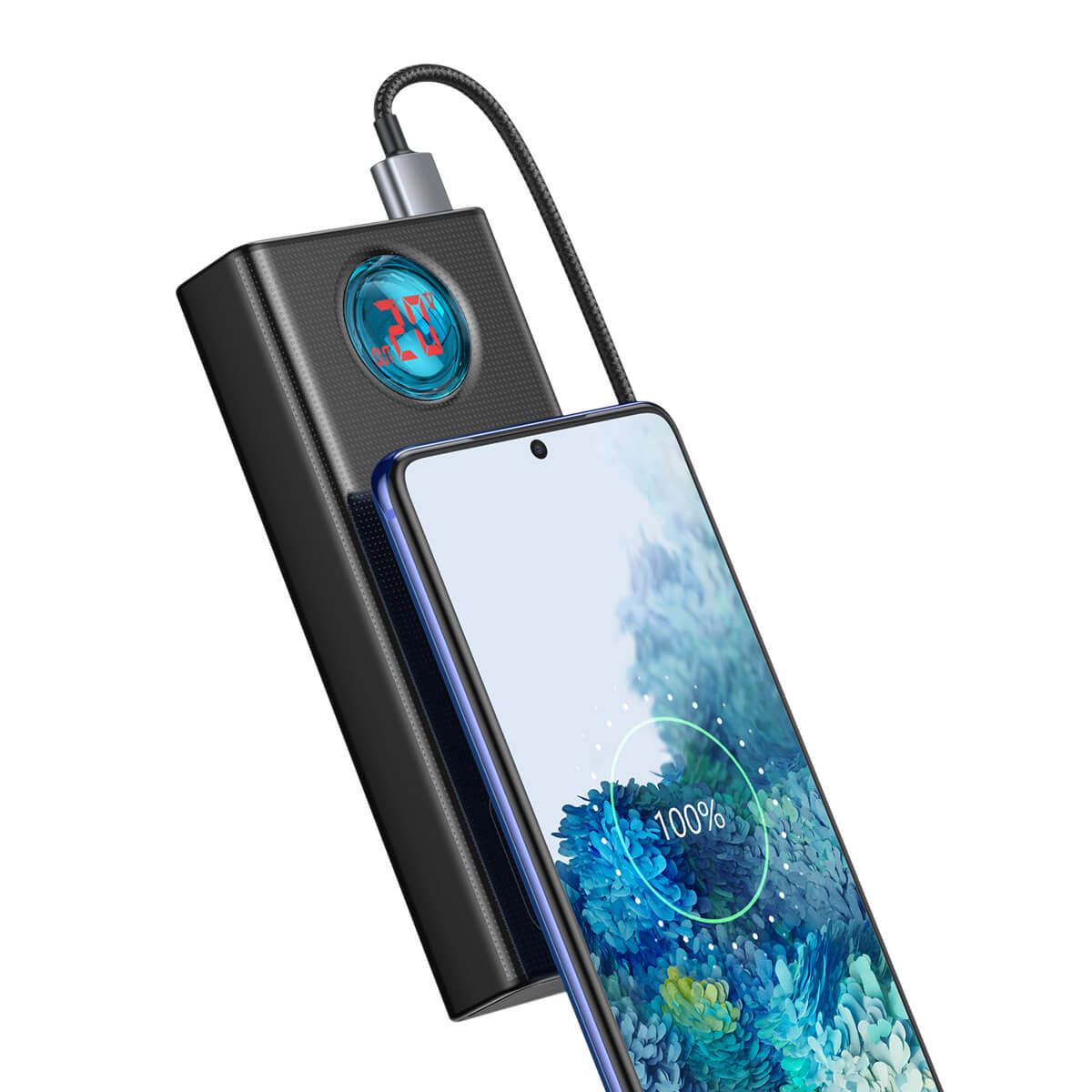 baseus-amblight-power-bank-65w-30000mah-con-display-led-e-cavo-usb-c-100w-inclus image 6