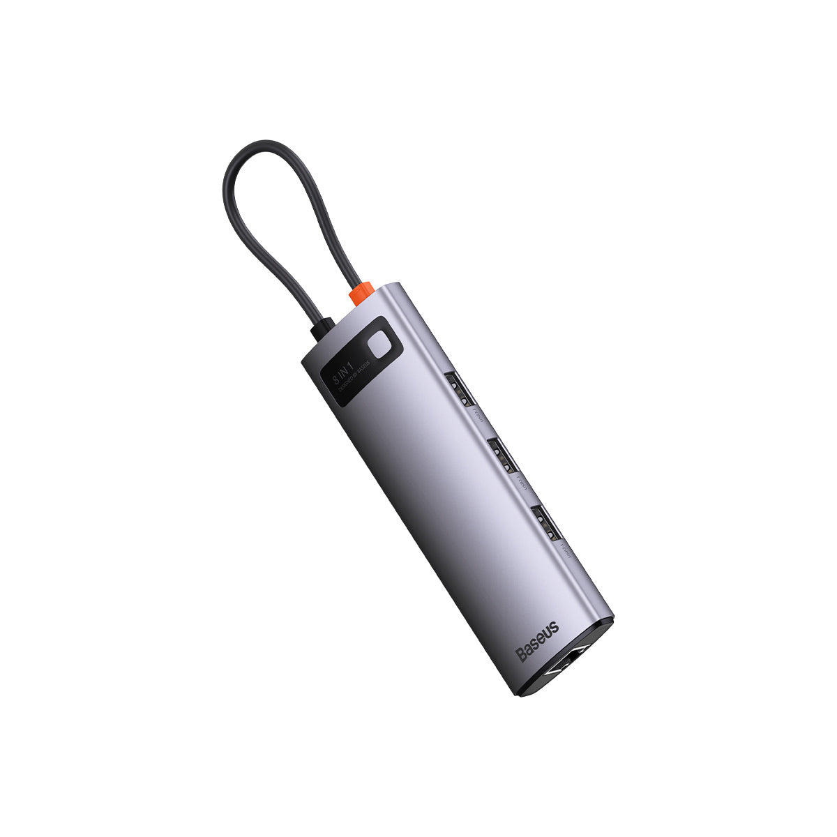 baseus-joystar-hub-usb-c-8-in-1-adattatore-multiporta-con-hdmi-4k-30hz-usb-letto image 2