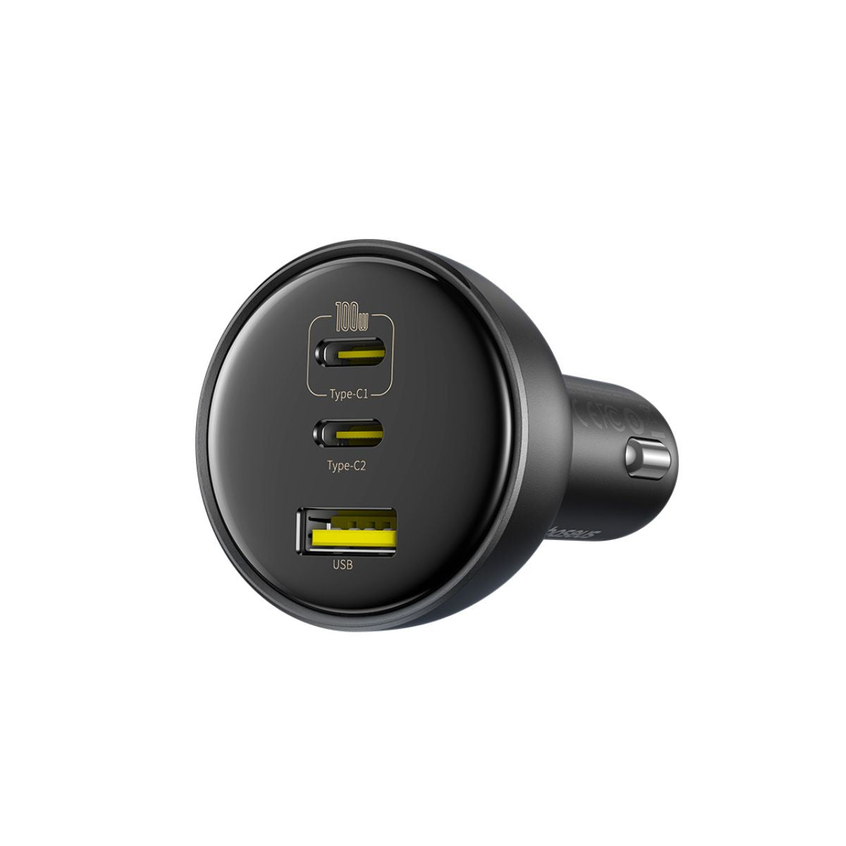 baseus-multi-port-fast-charge-caricatore-auto-c-c-u-152-5w-set-con-luce-rgb image 5
