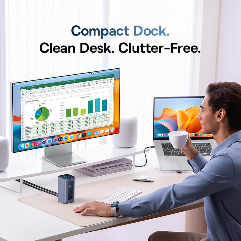 baseus-nomos-nu1-air-docking-station-12-in-1-per-mac-dual-display-mst-usb-c-100w image 5