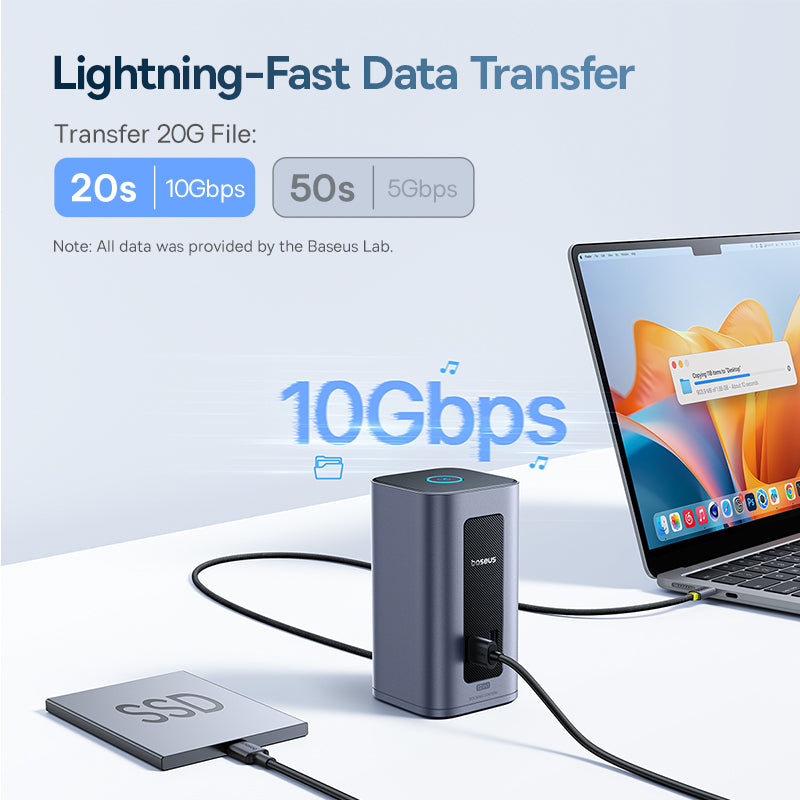 baseus-nomos-nu1-air-docking-station-12-in-1-per-mac-dual-display-mst-usb-c-100w image 6