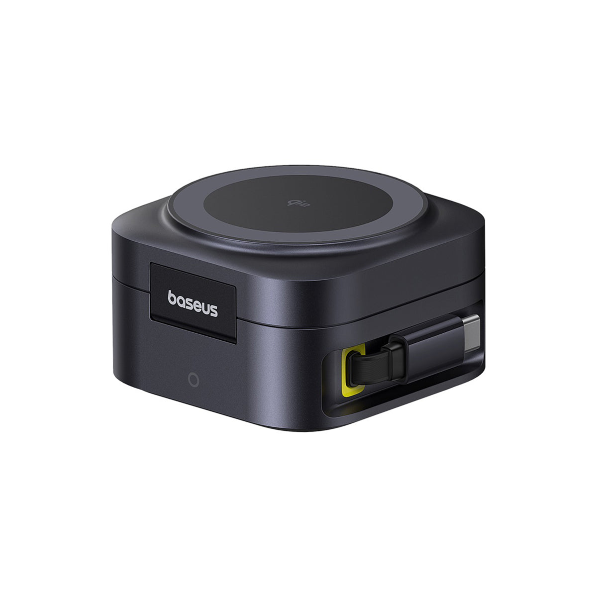 baseus-picogo-2-in-1-caricatore-wireless-magnetico-qi2-15w-con-usb-c-67w image 2