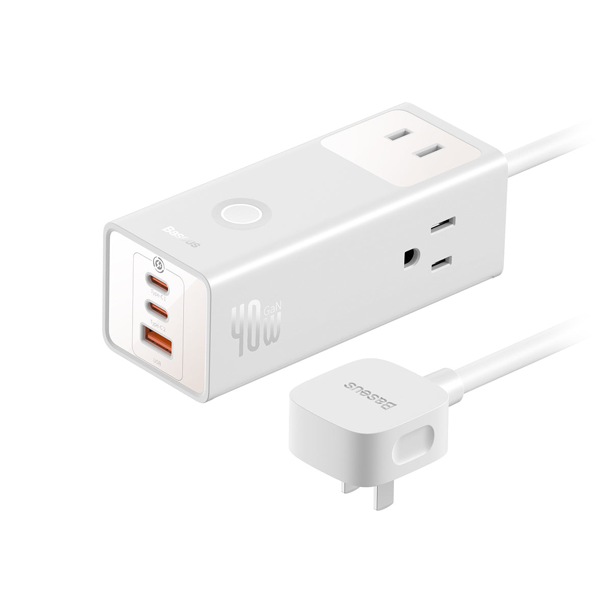 baseus-powercombo-pro-multipresa-ciabatta-6-porte-40w-con-3-prese-ac-2-usb-c-e-1 image 1