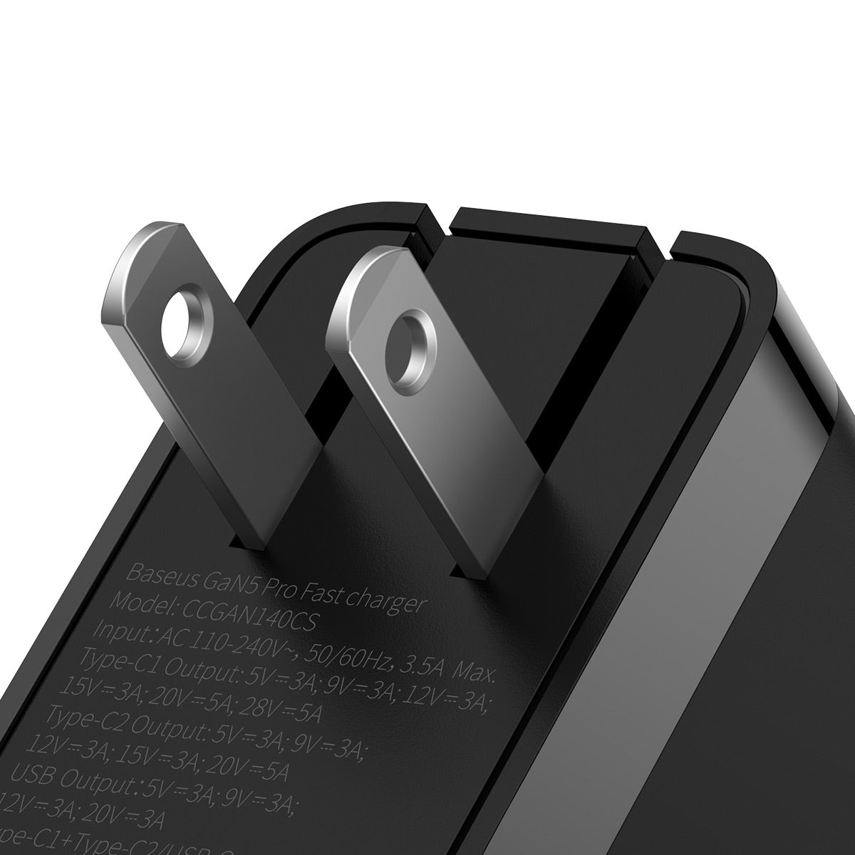 baseus-powermega-fast-charger-140w-a-3-porte-caricatore-da-muro-pd3-1-con-usb-c- image 5