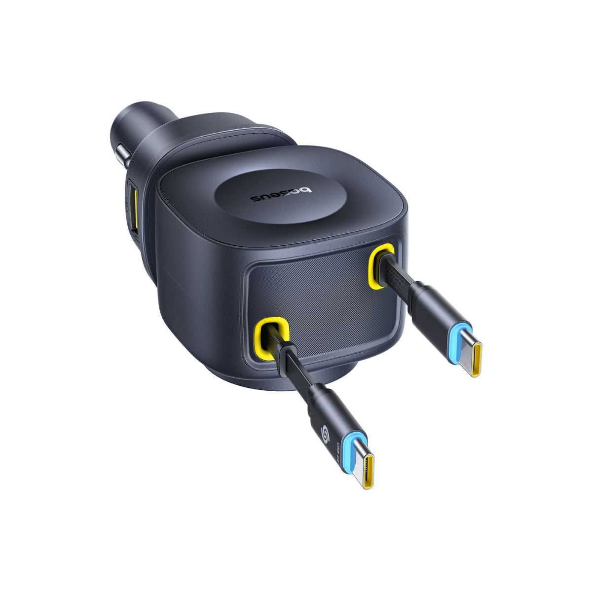baseus-primetrip-vr2-max-caricatore-auto-con-cavi-retrattili-3c-u-163w image 4