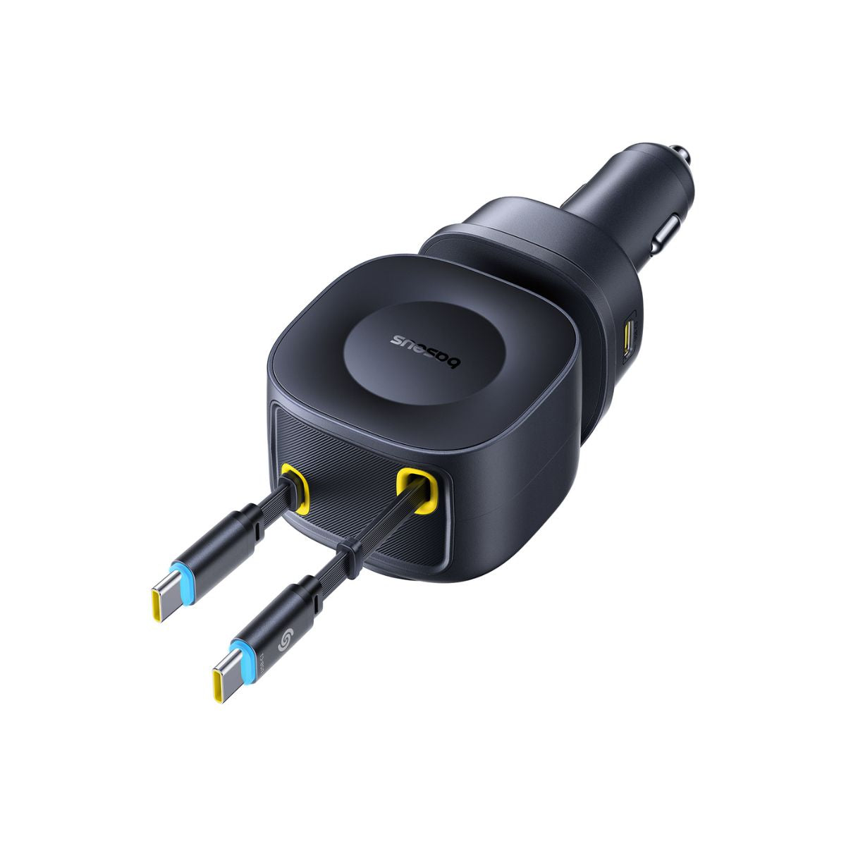 baseus-primetrip-vr2-max-caricatore-auto-con-cavi-retrattili-3c-u-163w image 3