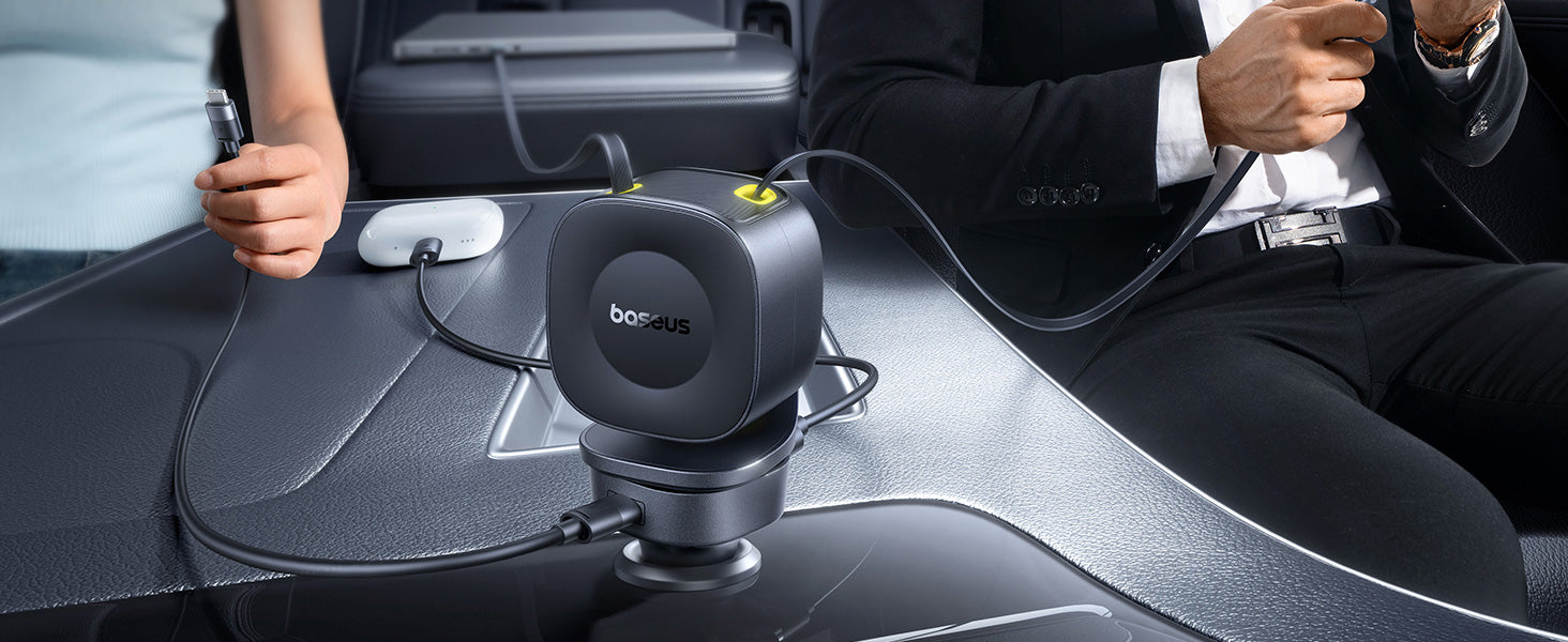 baseus-primetrip-vr2-max-caricatore-auto-con-cavi-retrattili-3c-u-163w image 7
