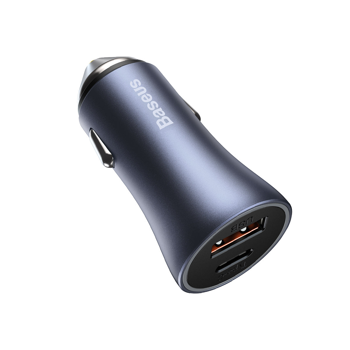 baseus-caricatore-auto-usb-a-usb-c-40w-golden-contactor-pro-ricarica-rapida-dopp image 3