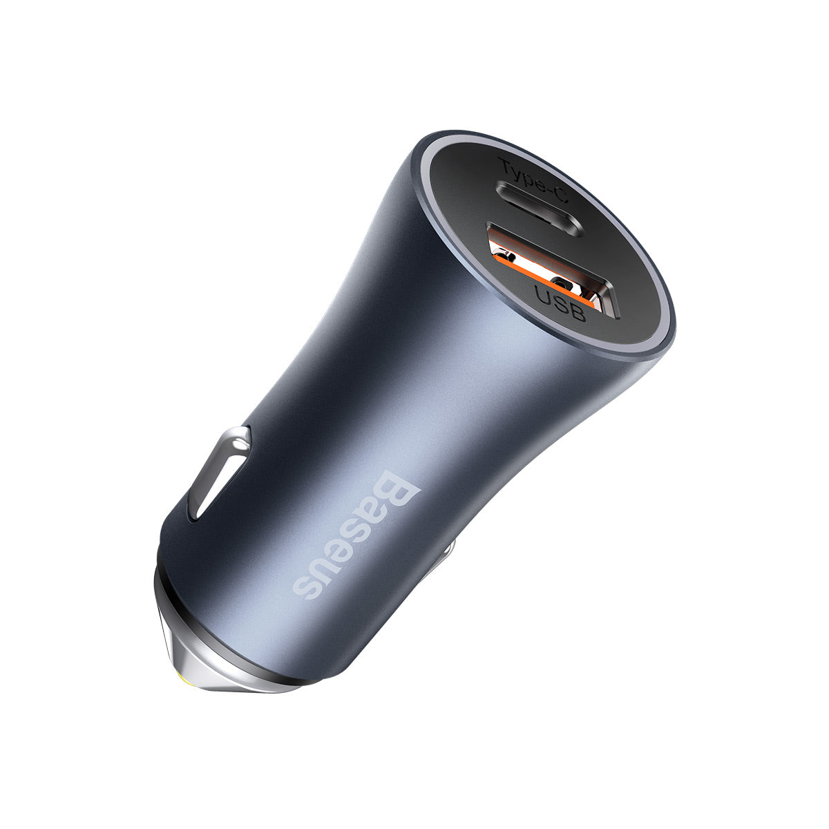 baseus-caricatore-auto-usb-a-usb-c-40w-golden-contactor-pro-ricarica-rapida-dopp image 4