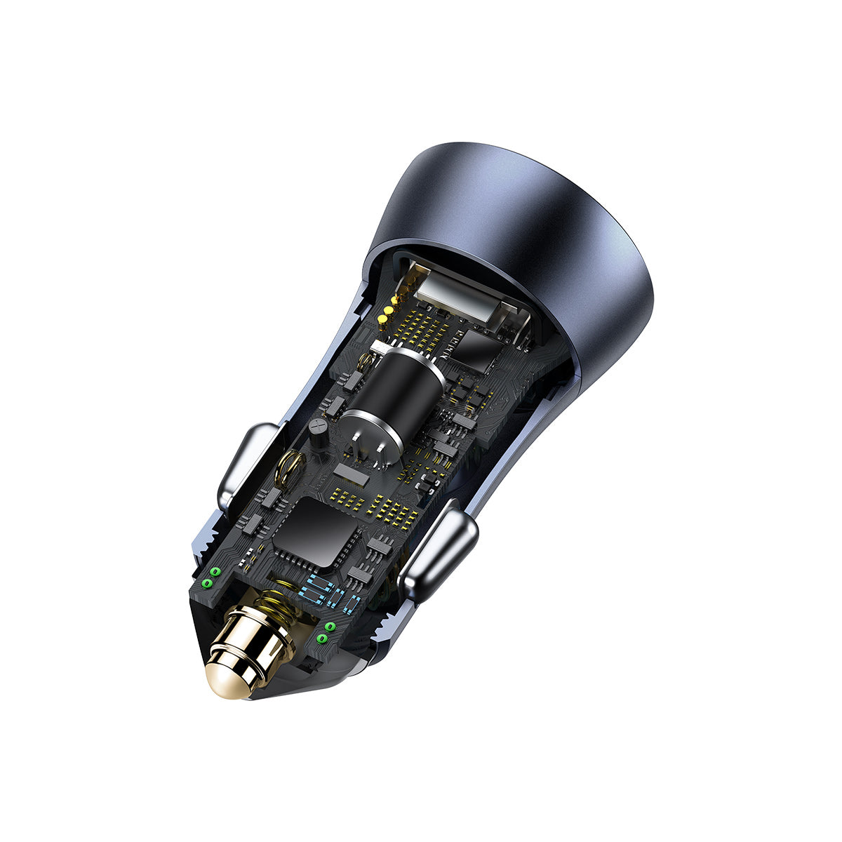 baseus-caricatore-auto-usb-a-usb-c-40w-golden-contactor-pro-ricarica-rapida-dopp image 5